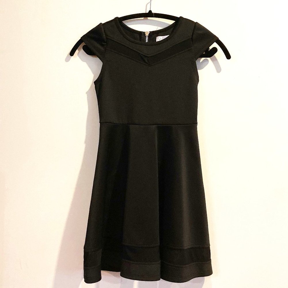 Nickie Lew Black Girls Dress Size 8